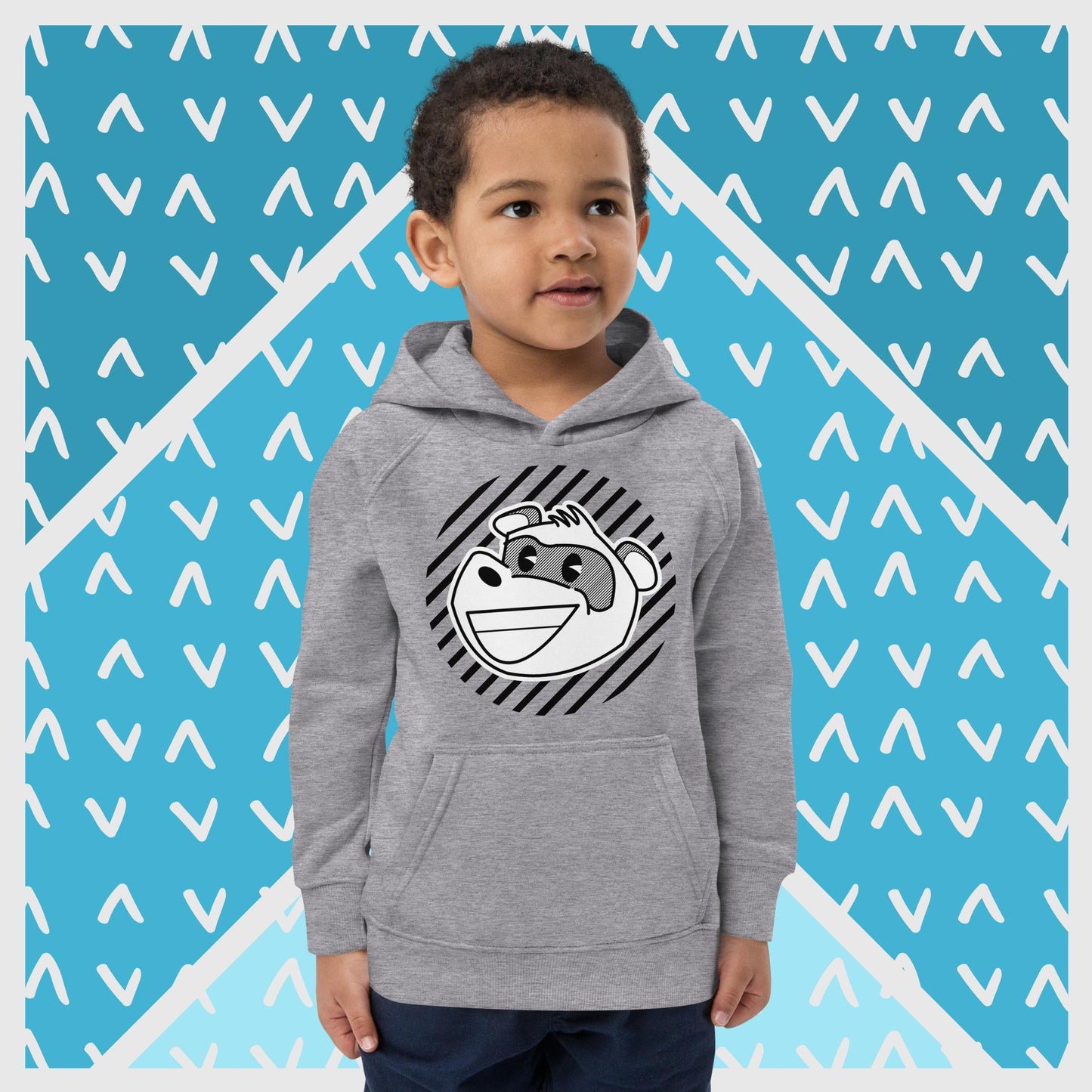 BANBOO Grill & Earphones - Kids eco hoodie