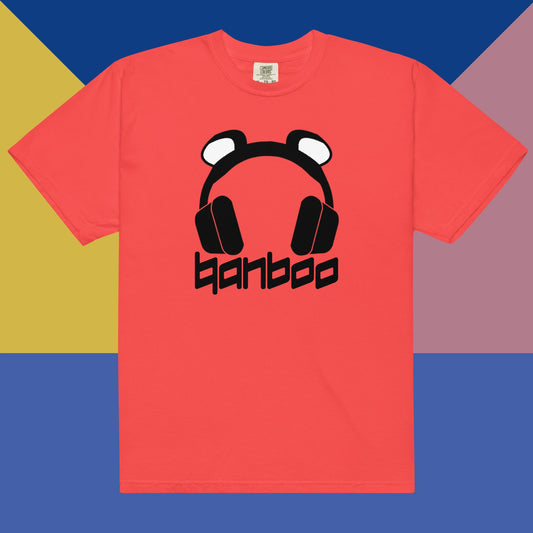 BANBOO Earphones - Unisex garment-dyed heavyweight t-shirt