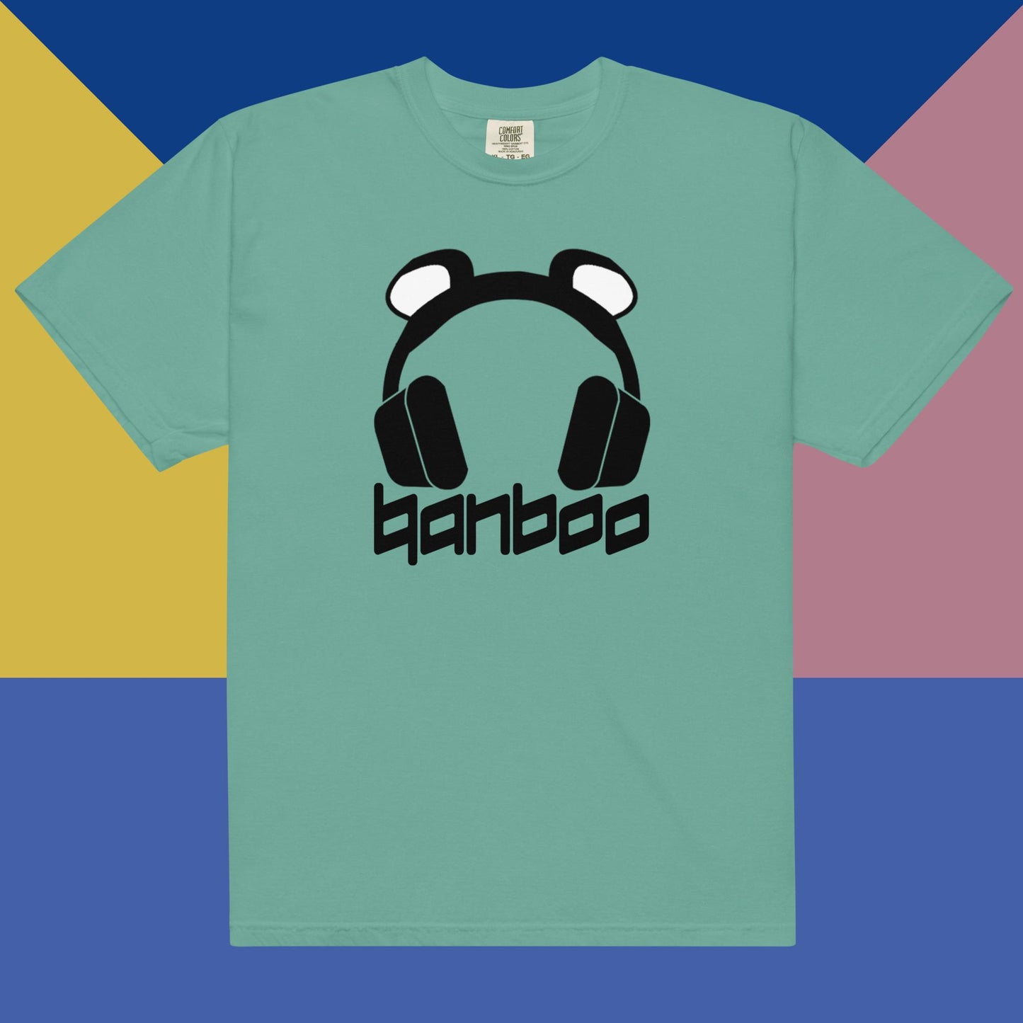 BANBOO Earphones - Unisex garment-dyed heavyweight t-shirt