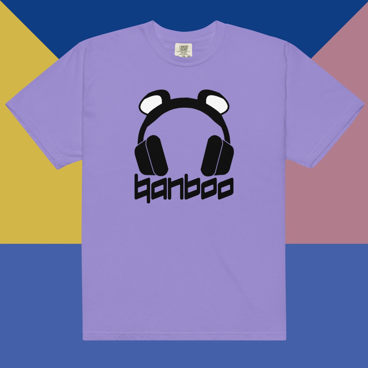 BANBOO Earphones - Unisex garment-dyed heavyweight t-shirt